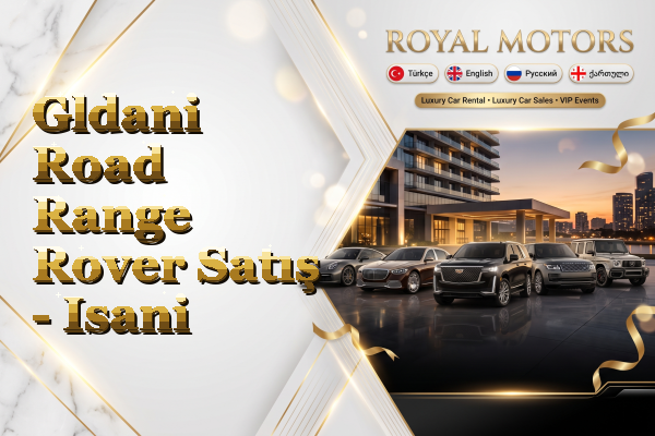 Gldani Road Range Rover Satış - Isani