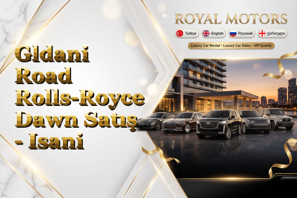 Gldani Road Rolls-Royce Dawn Satış - Isani