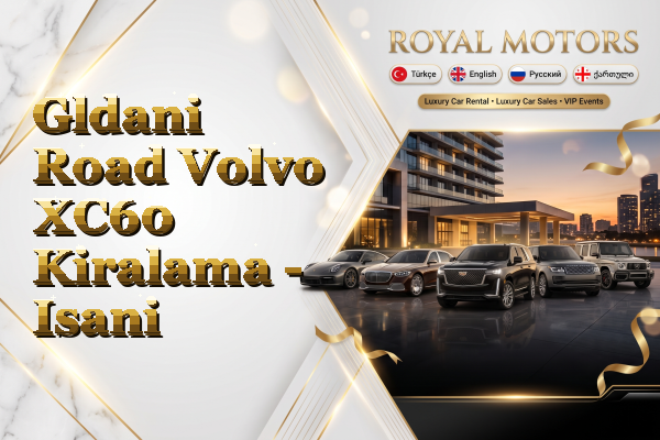 Gldani Road Volvo XC60 Kiralama - Isani