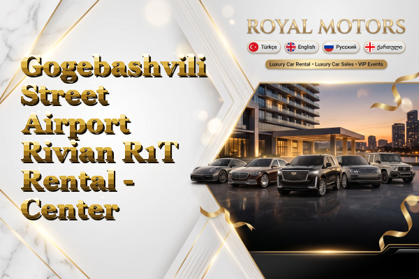 Gogebashvili Street Airport Rivian R1T Rental - Center