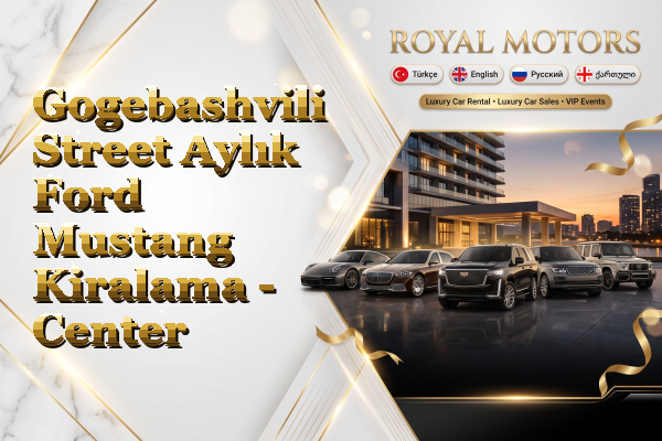 Gogebashvili Street Aylık Ford Mustang Kiralama - Center