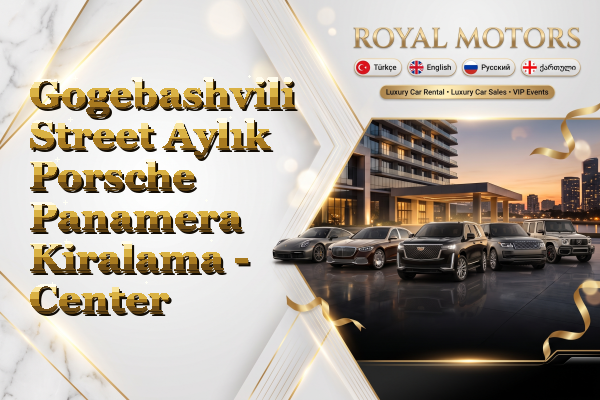 Gogebashvili Street Aylık Porsche Panamera Kiralama - Center