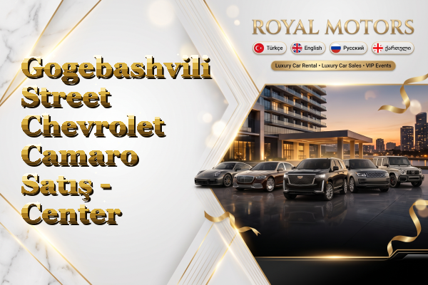 Gogebashvili Street Chevrolet Camaro Satış - Center