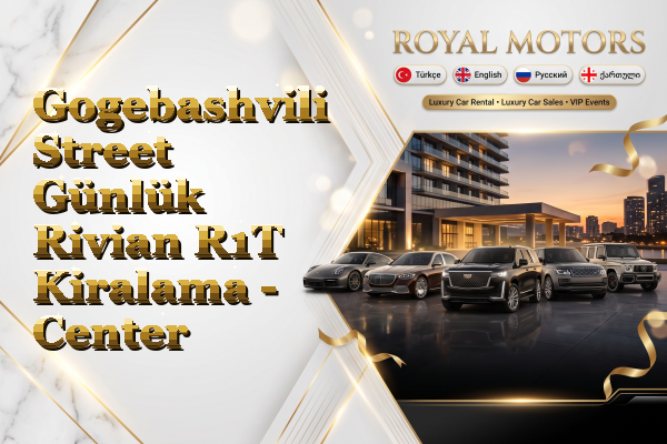 Gogebashvili Street Günlük Rivian R1T Kiralama - Center