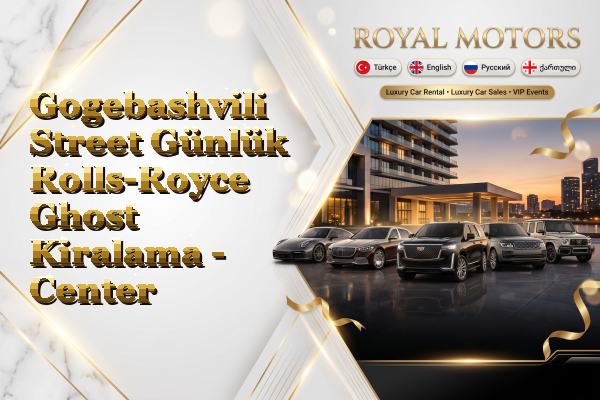 Gogebashvili Street Günlük Rolls-Royce Ghost Kiralama - Center