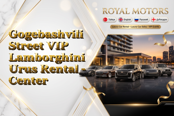 Gogebashvili Street VIP Lamborghini Urus Rental - Center