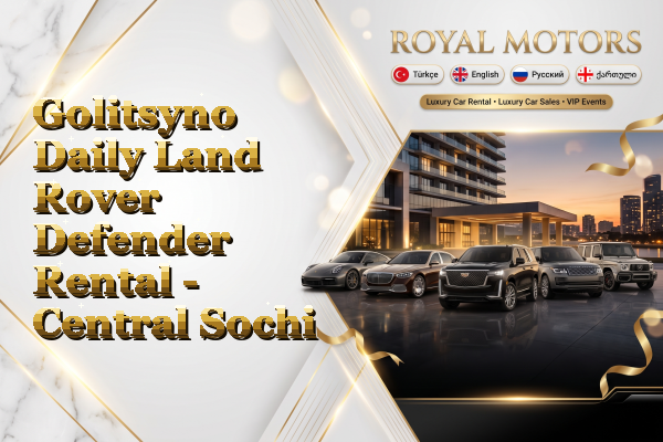 Golitsyno Daily Land Rover Defender Rental - Central Sochi