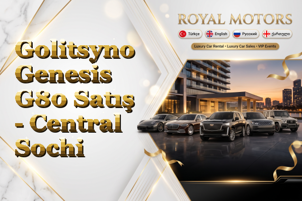 Golitsyno Genesis G80 Satış - Central Sochi
