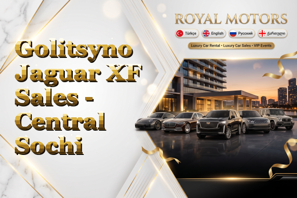 Golitsyno Jaguar XF Sales - Central Sochi
