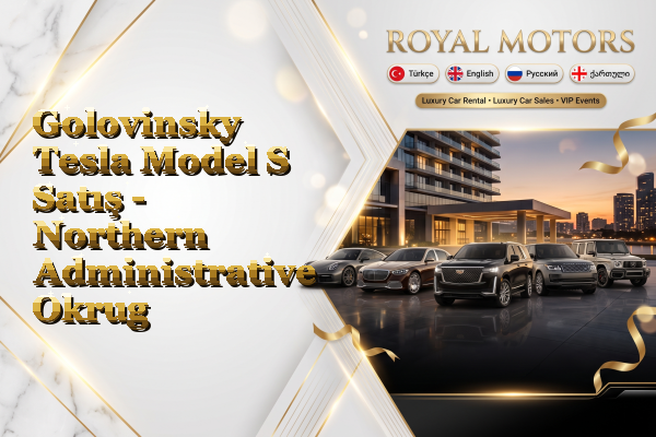 Golovinsky Tesla Model S Satış - Northern Administrative Okrug