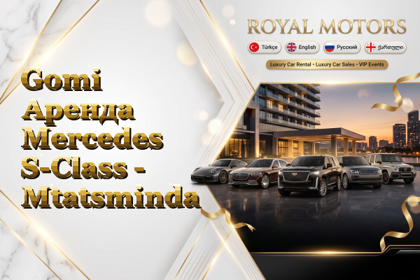 Gomi Аренда Mercedes S-Class - Mtatsminda