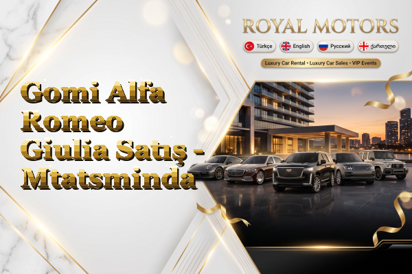Gomi Alfa Romeo Giulia Satış - Mtatsminda