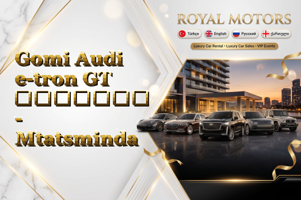 Gomi Audi e-tron GT გაყიდვა - Mtatsminda