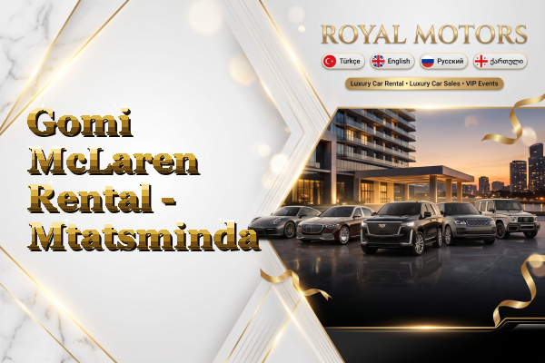Gomi McLaren Rental - Mtatsminda