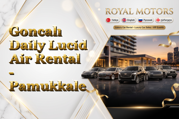 Goncalı Daily Lucid Air Rental - Pamukkale
