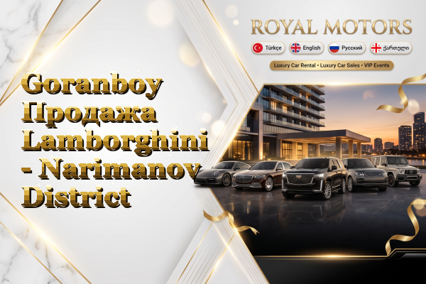 Goranboy Продажа Lamborghini - Narimanov District