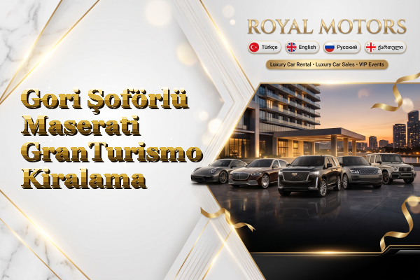 Gori Şoförlü Maserati GranTurismo Kiralama