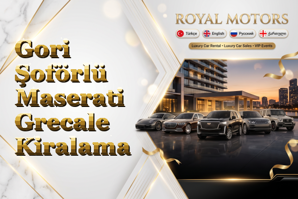 Gori Şoförlü Maserati Grecale Kiralama