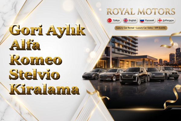 Gori Aylık Alfa Romeo Stelvio Kiralama