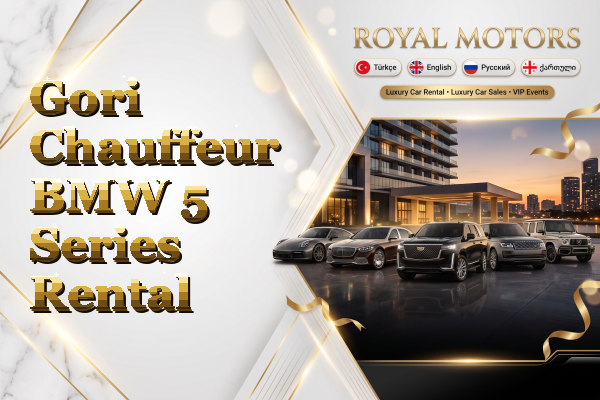 Gori Chauffeur BMW 5 Series Rental