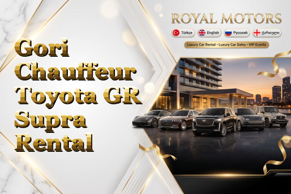 Gori Chauffeur Toyota GR Supra Rental