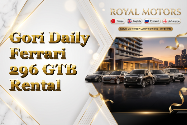Gori Daily Ferrari 296 GTB Rental