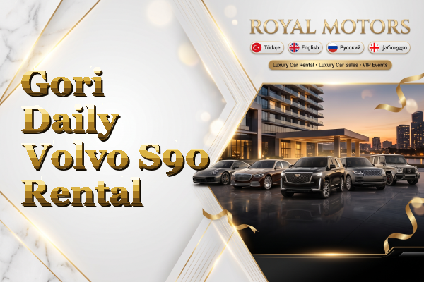 Gori Daily Volvo S90 Rental