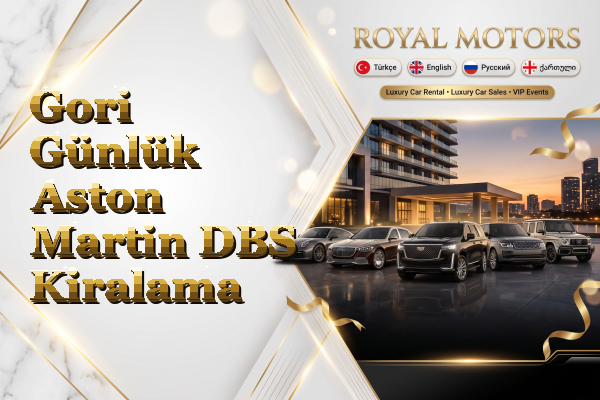 Gori Günlük Aston Martin DBS Kiralama