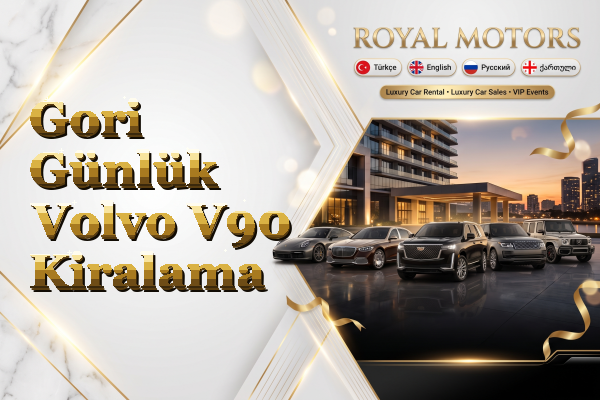 Gori Günlük Volvo V90 Kiralama