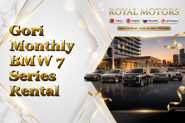 Gori Monthly BMW 7 Series Rental
