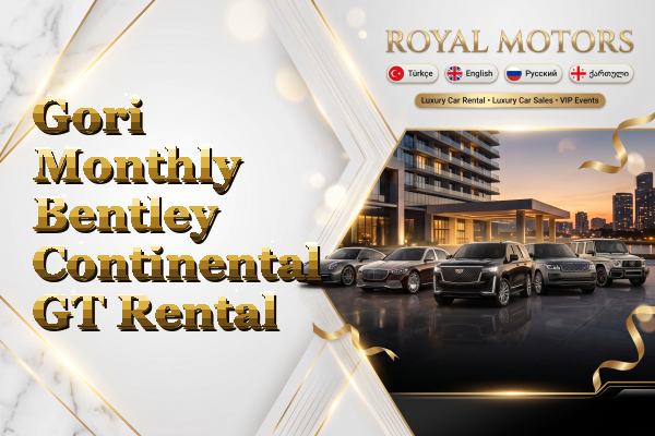 Gori Monthly Bentley Continental GT Rental