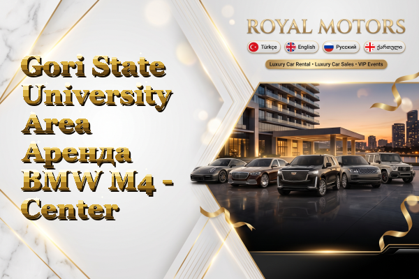 Gori State University Area Аренда BMW M4 - Center