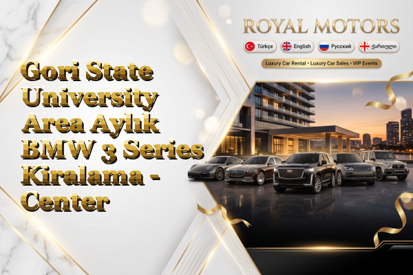 Gori State University Area Aylık BMW 3 Series Kiralama - Center