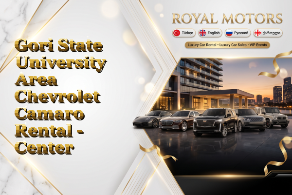 Gori State University Area Chevrolet Camaro Rental - Center