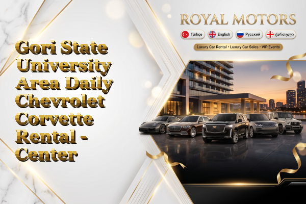 Gori State University Area Daily Chevrolet Corvette Rental - Center