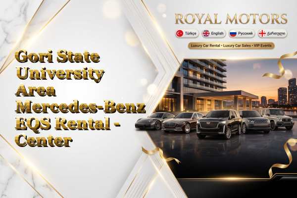 Gori State University Area Mercedes-Benz EQS Rental - Center