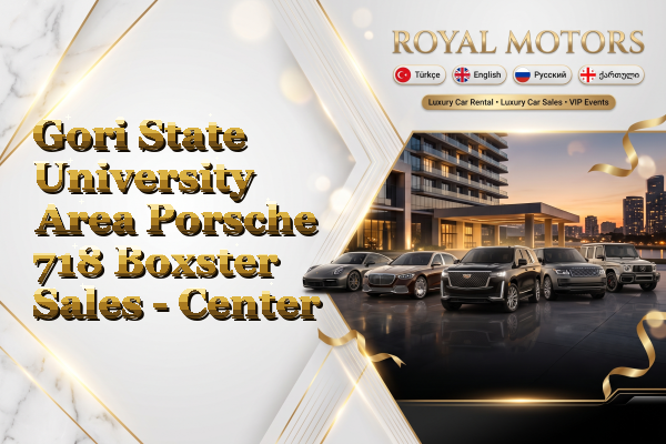 Gori State University Area Porsche 718 Boxster Sales - Center
