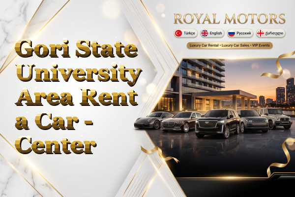 Gori State University Area Rent a Car - Center