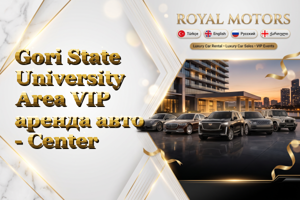 Gori State University Area VIP аренда авто - Center