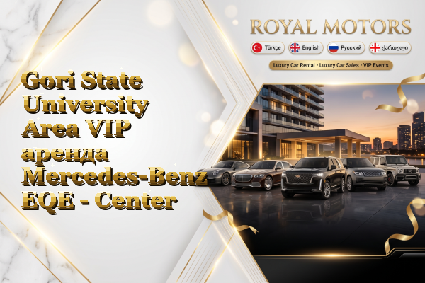 Gori State University Area VIP аренда Mercedes-Benz EQE - Center