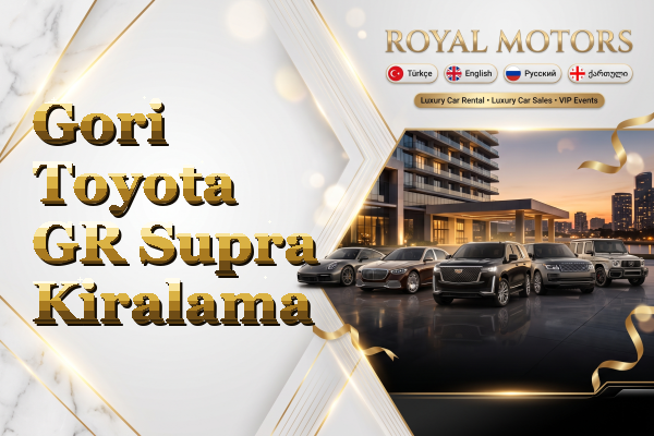 Gori Toyota GR Supra Kiralama