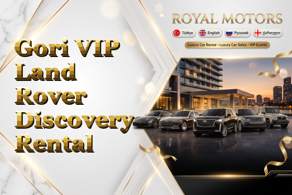 Gori VIP Land Rover Discovery Rental