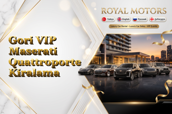 Gori VIP Maserati Quattroporte Kiralama