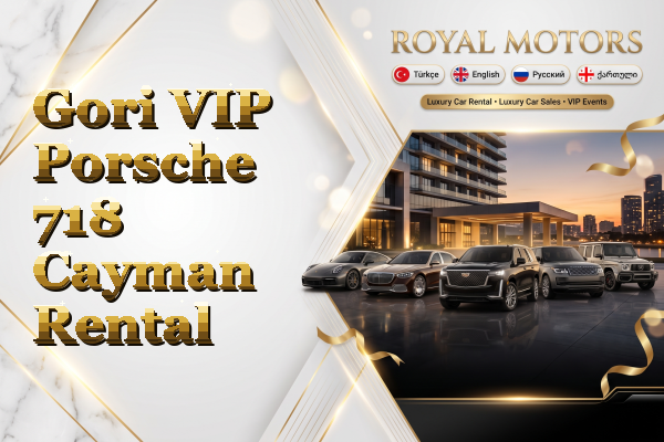 Gori VIP Porsche 718 Cayman Rental