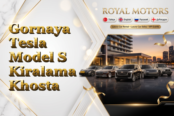 Gornaya Tesla Model S Kiralama - Khosta