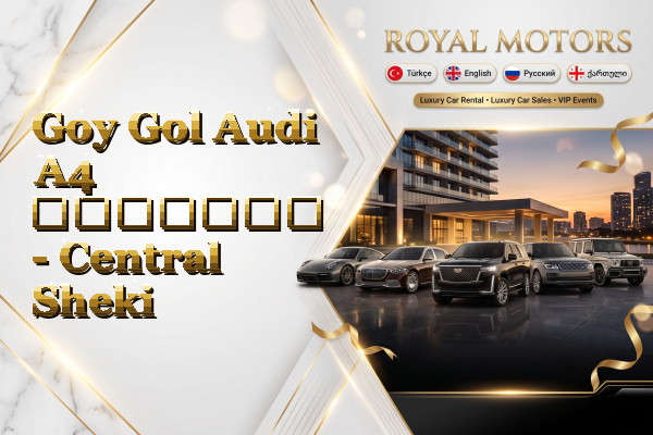 Goy Gol Audi A4 გაყიდვა - Central Sheki