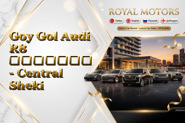 Goy Gol Audi R8 გაყიდვა - Central Sheki