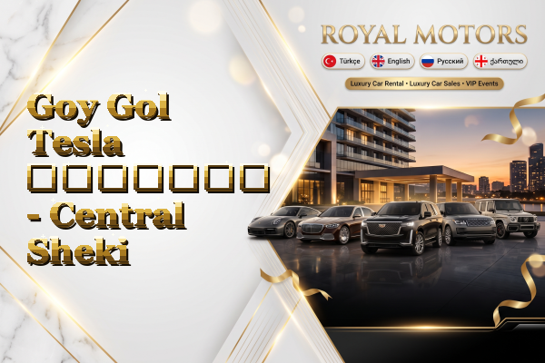 Goy Gol Tesla გაყიდვა - Central Sheki