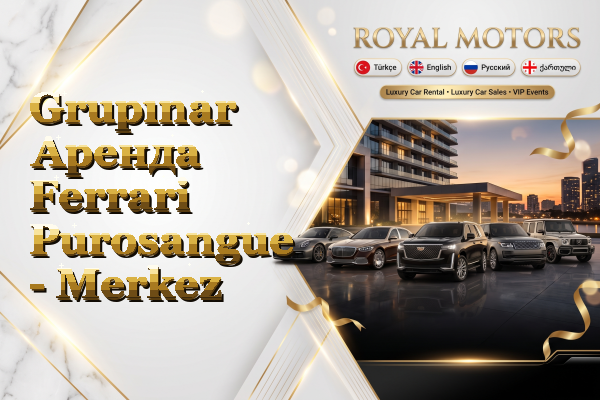 Grupınar Аренда Ferrari Purosangue - Merkez