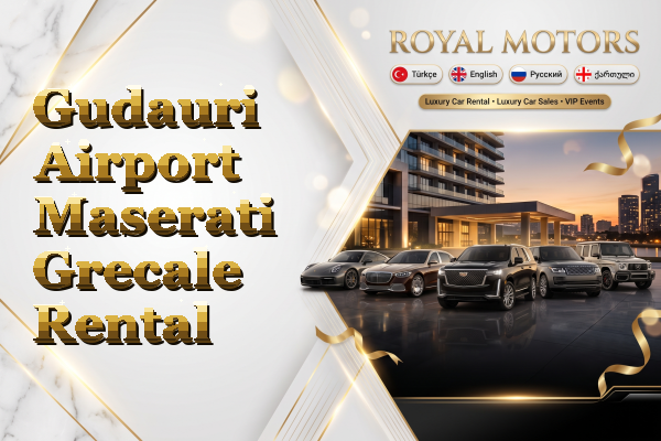 Gudauri Airport Maserati Grecale Rental